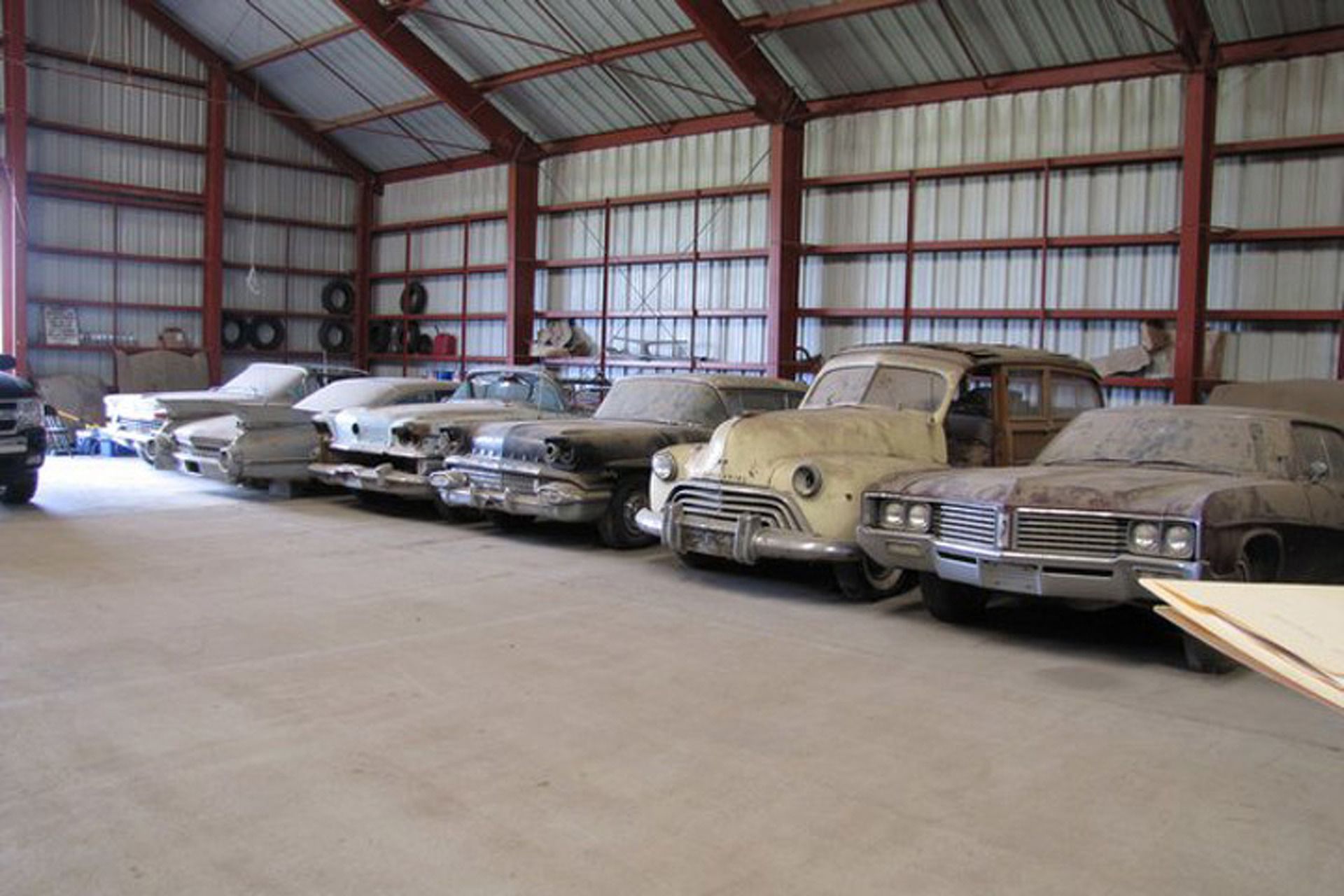 old barn find cars