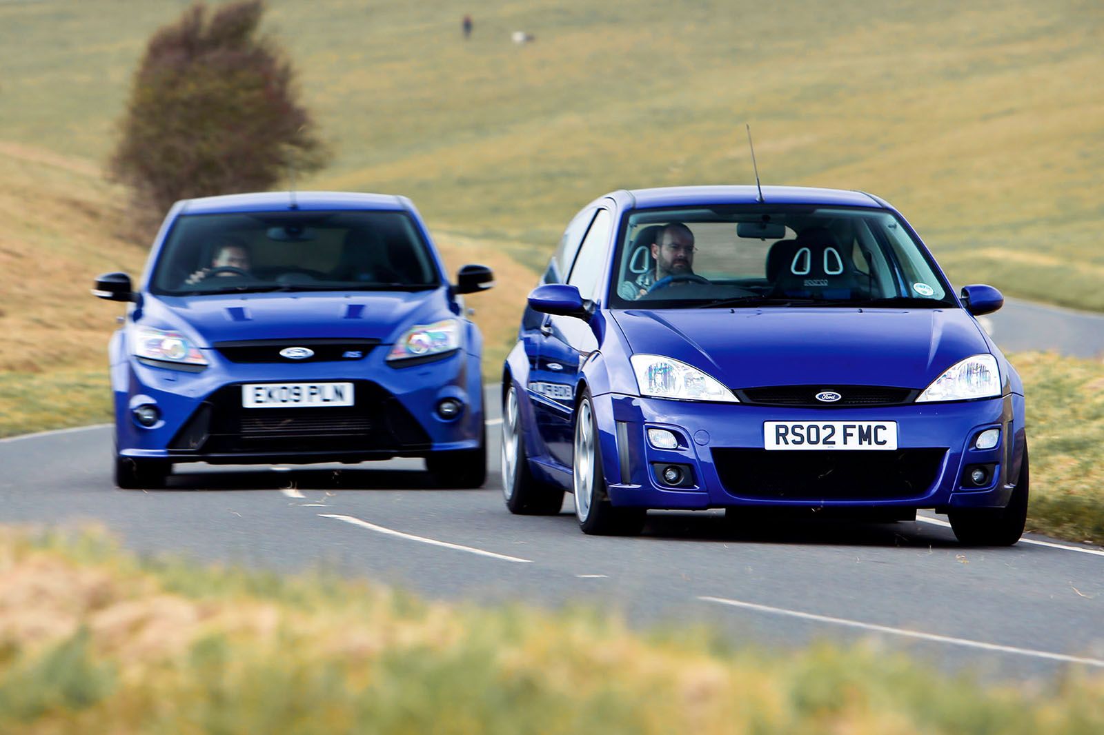 Ford Focus RS MK1 and Mk 2