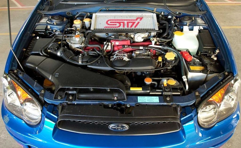2005 Subaru Impreza WRX STI engine