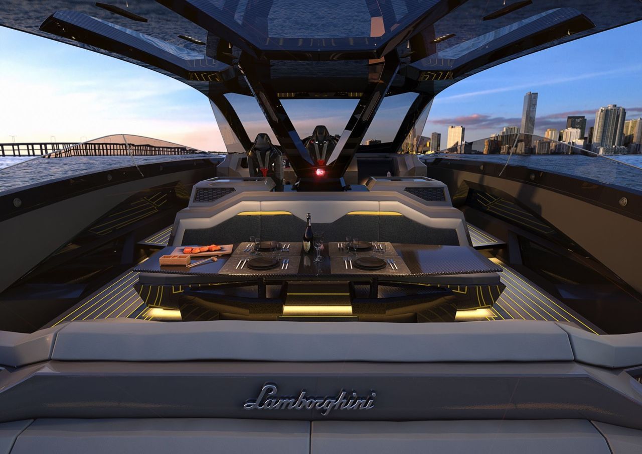 Tecnomar Lamborghini Boat Yacht Performance 2020