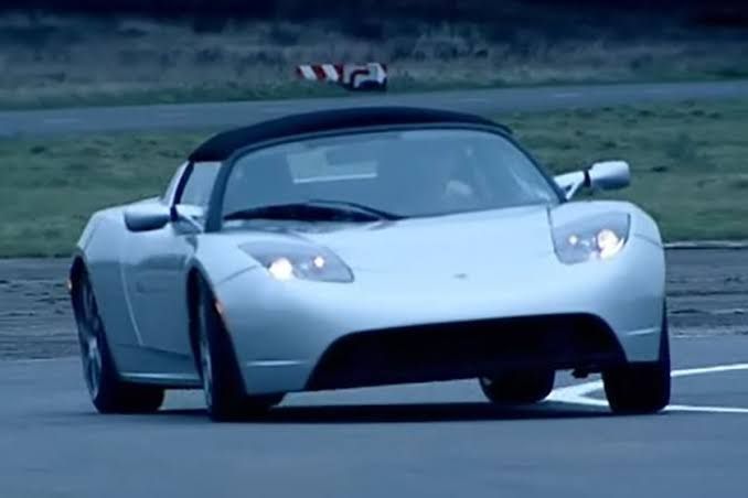Tesla Roadster Top Gear