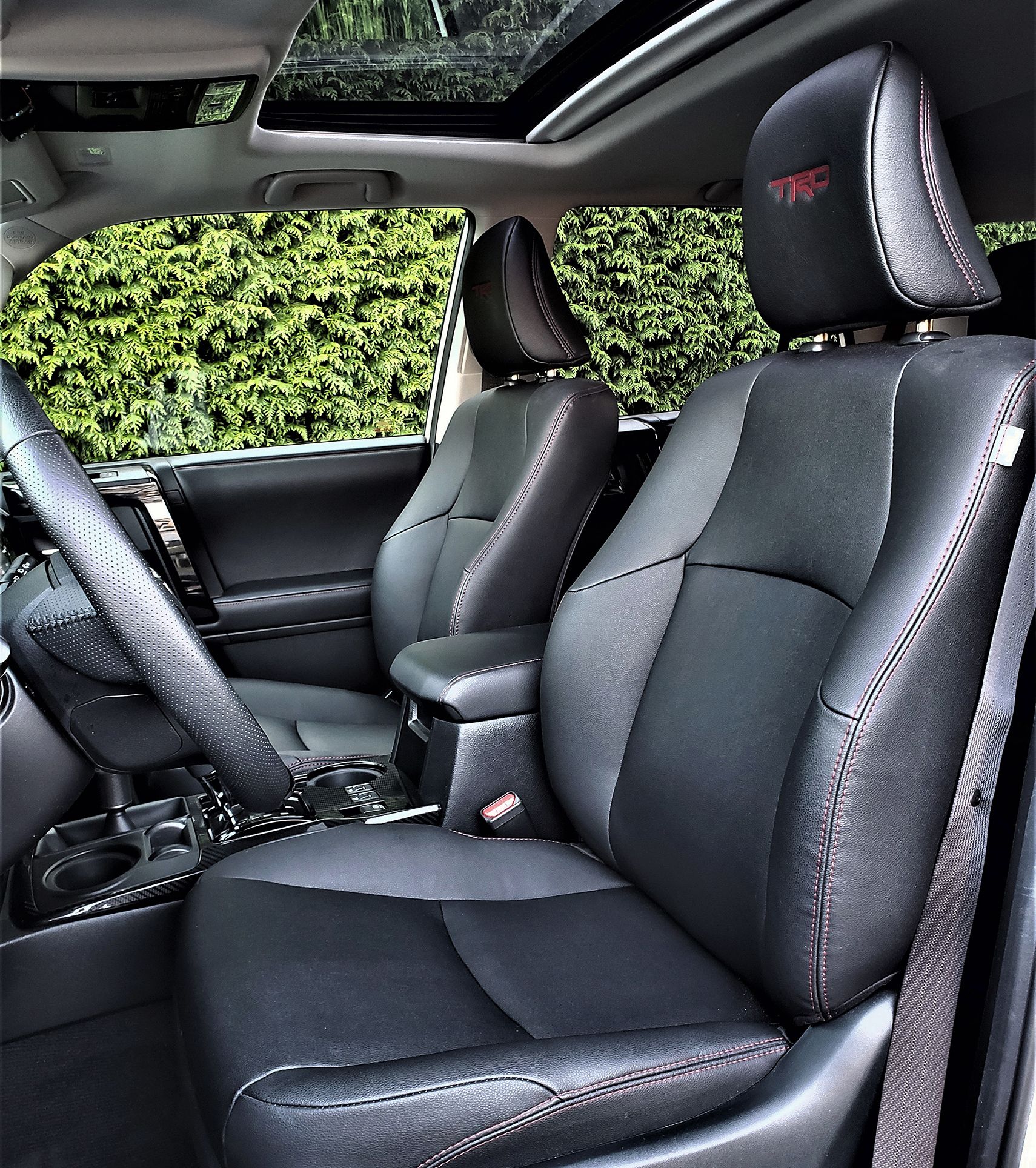 The 2020 Toyota 4Runner Venture Edition's driver's seat is very comfortable and supportive.