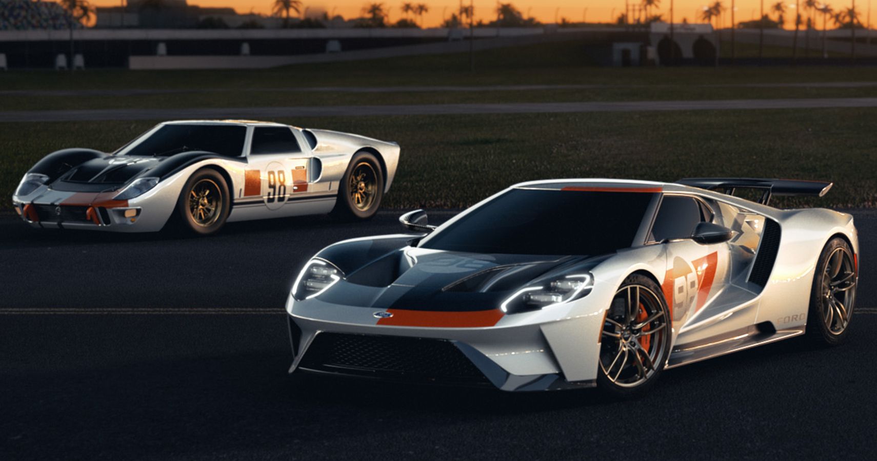 2021 Ford GT Heritage Edition inspired by the GT40 MK II’s 1966 Daytona 24 Hour Continental race