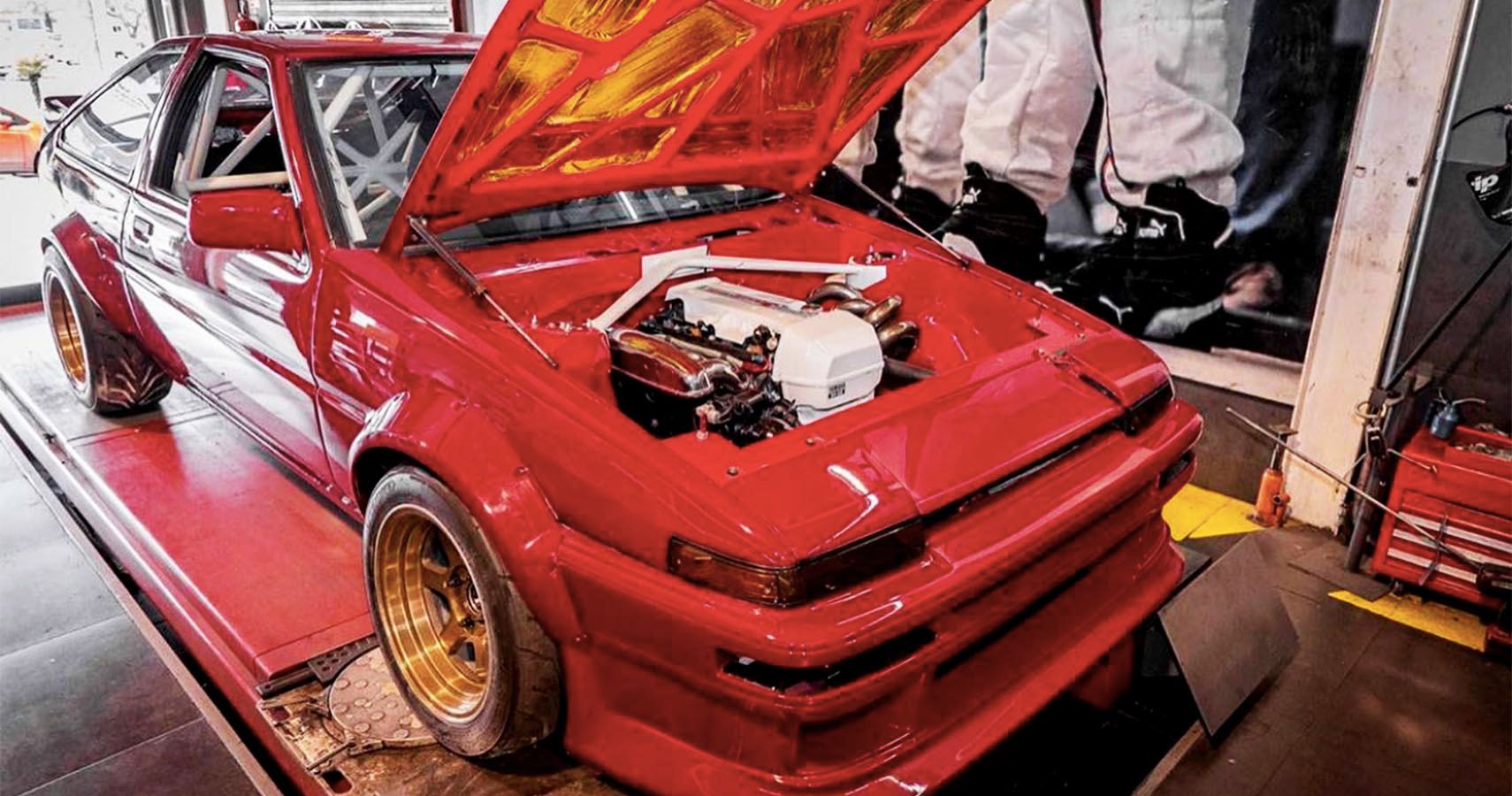 400 HP Toyota AE86 Supercharger