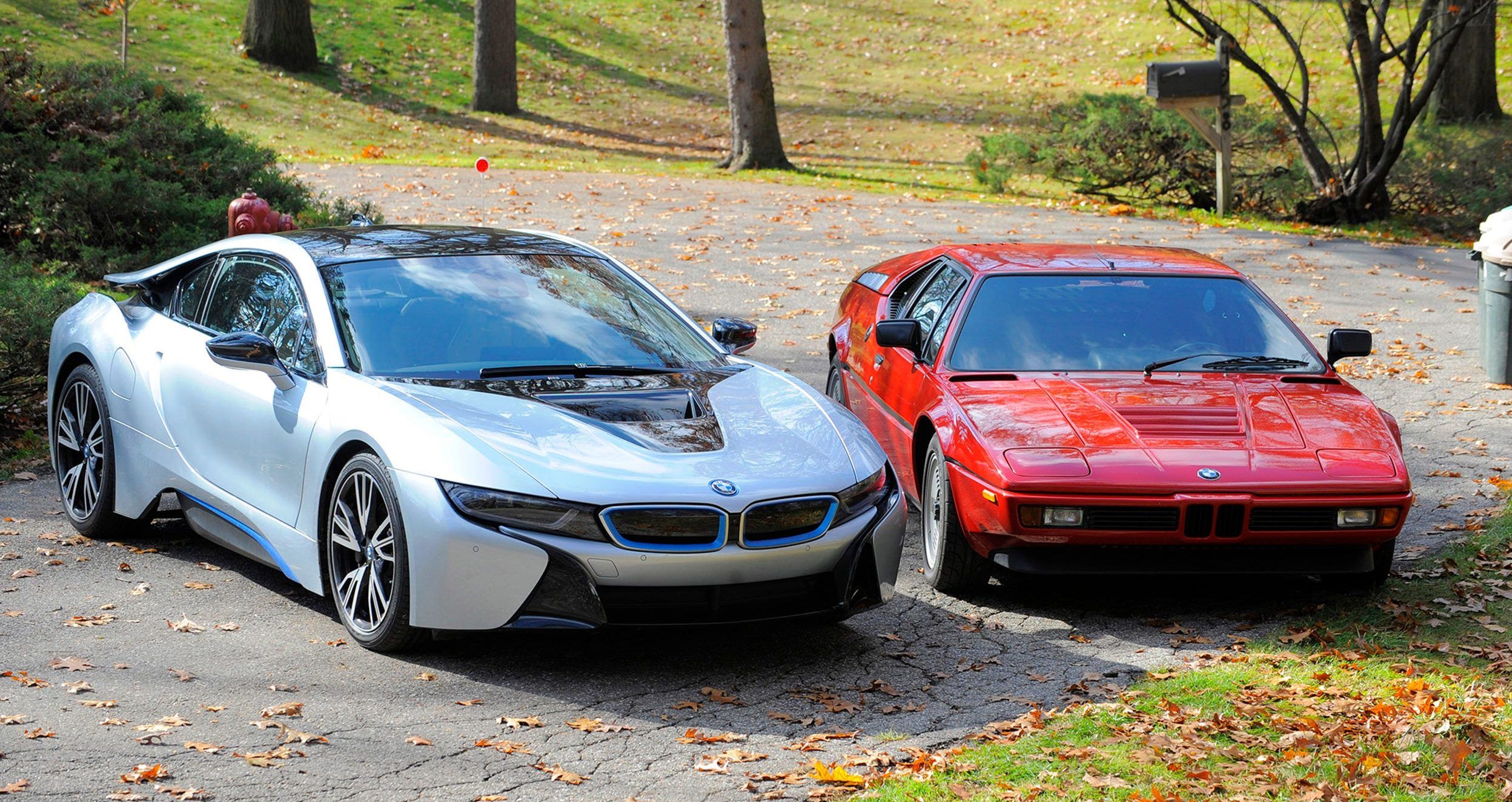 BMW i8 and M1