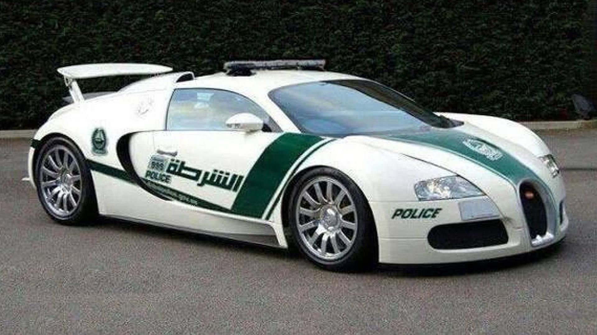 Bugatti Veyron police car