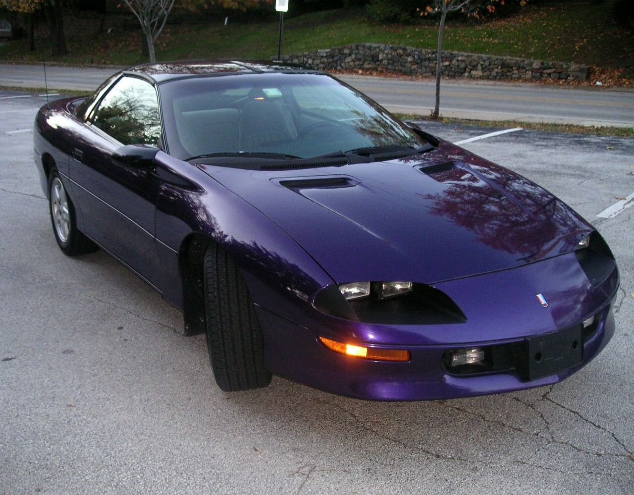 1997 to 1998 Bright Purple Metallic Camaro, RS, Z28