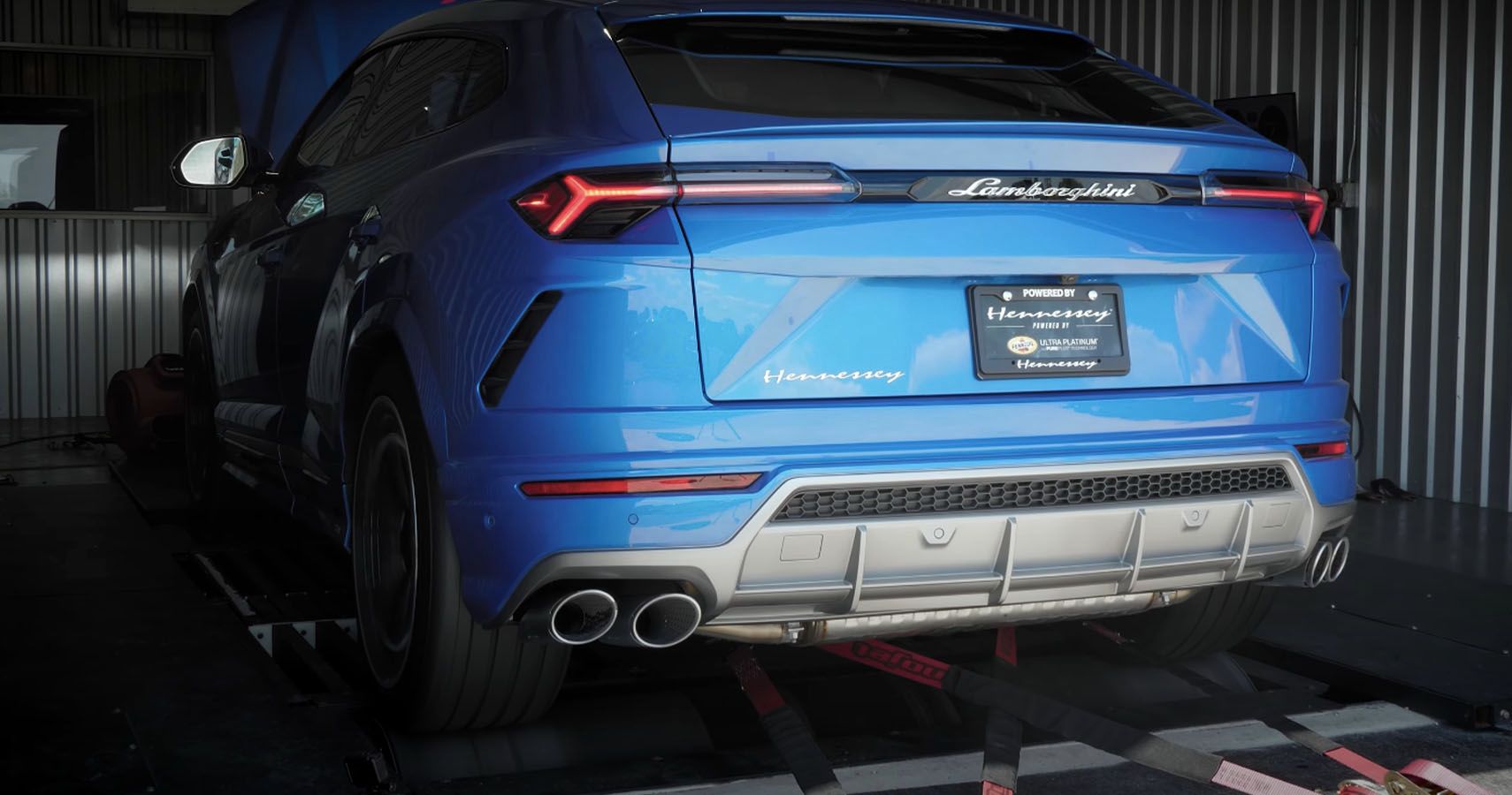 All-New Hennessey Video Shows A Modded Lambo Urus On The Dyno