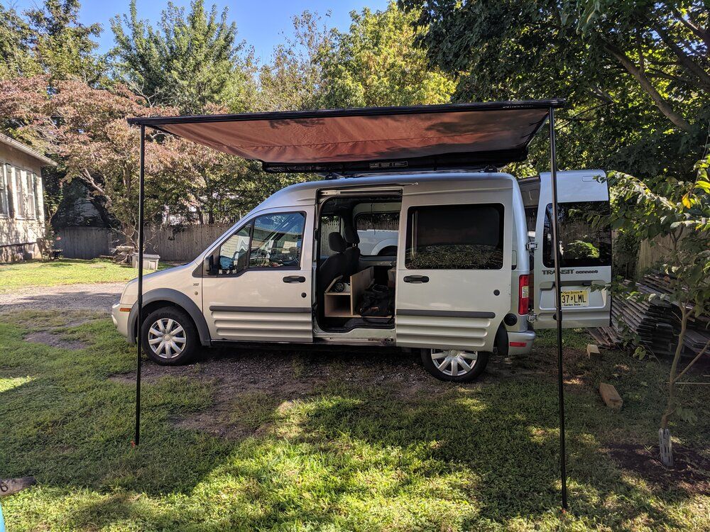 Ford Transit Connect Camper Van Conversion Comfort Amenities