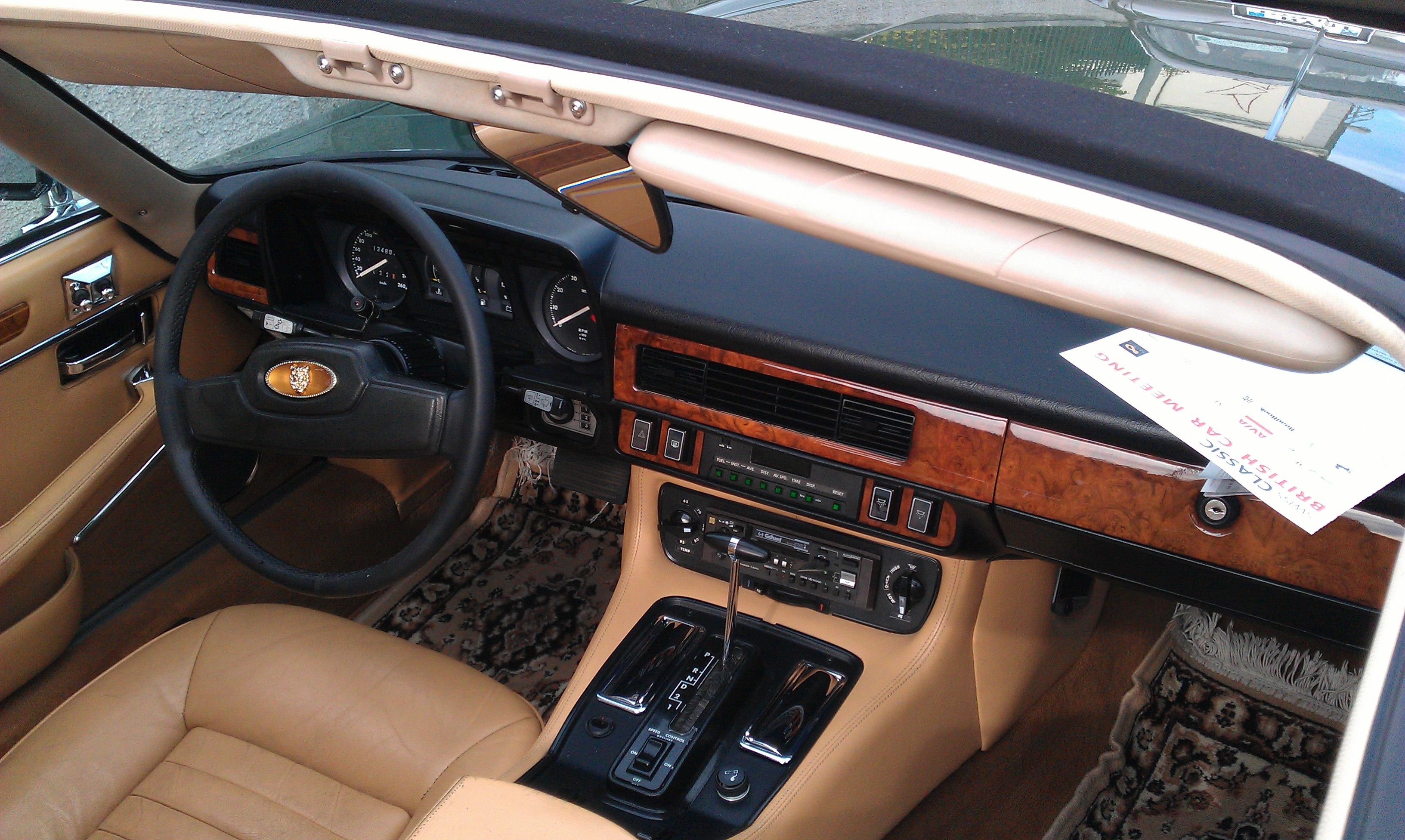 Jaguar XJS interior light