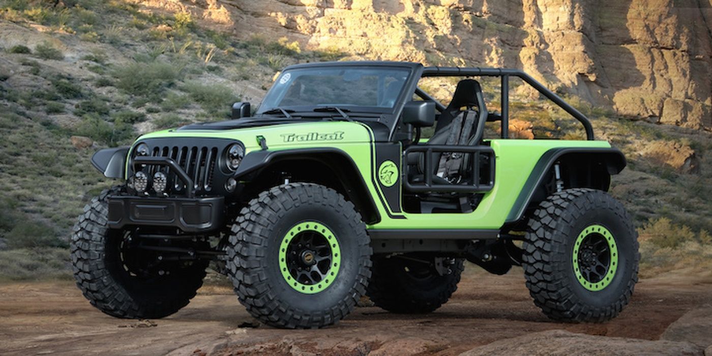 Jeep Trailcat in the desert