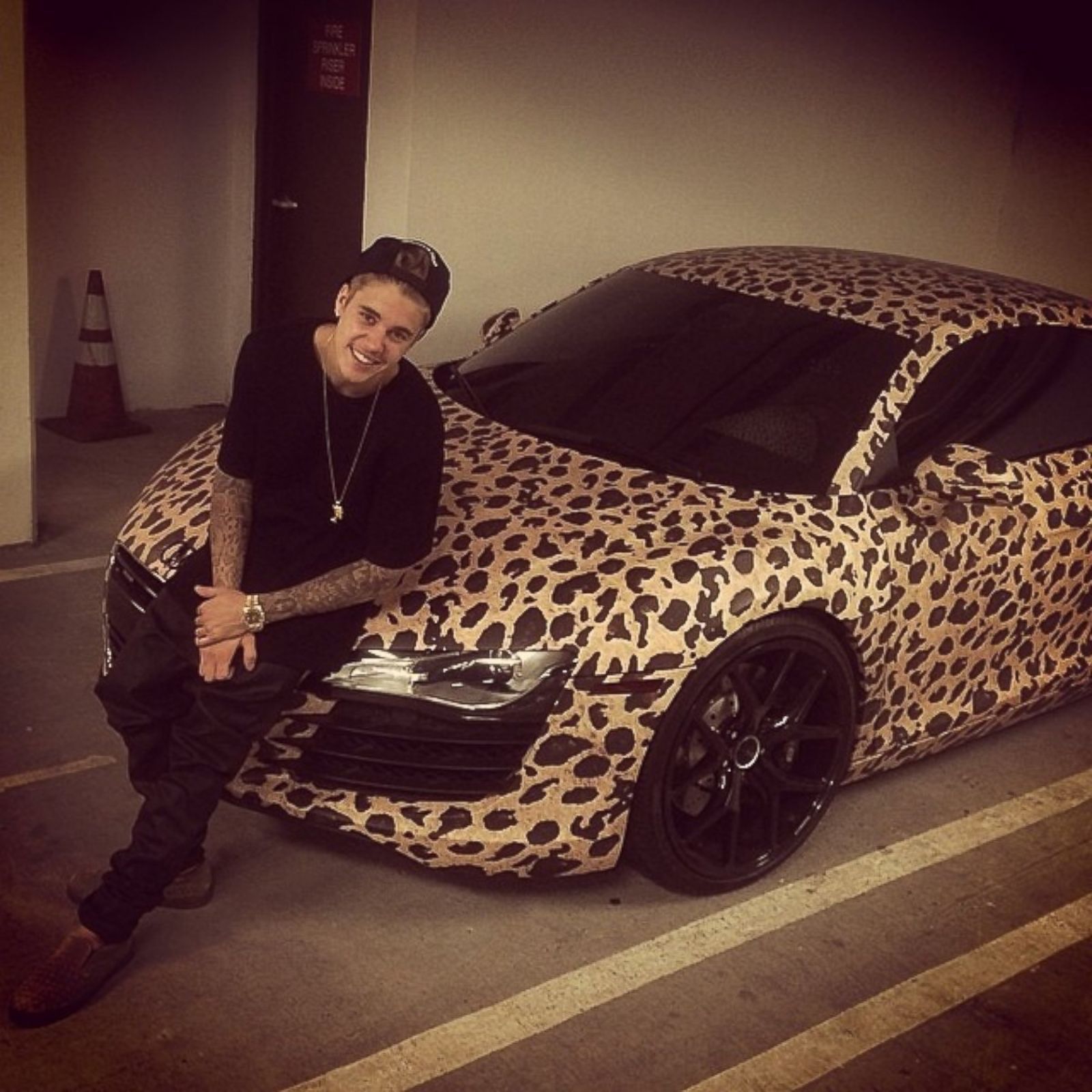 Justin Bieber – Audi R8