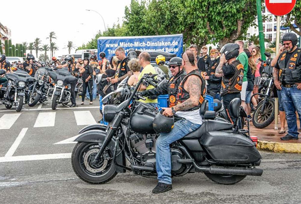 Bandidos particpate in the National Run