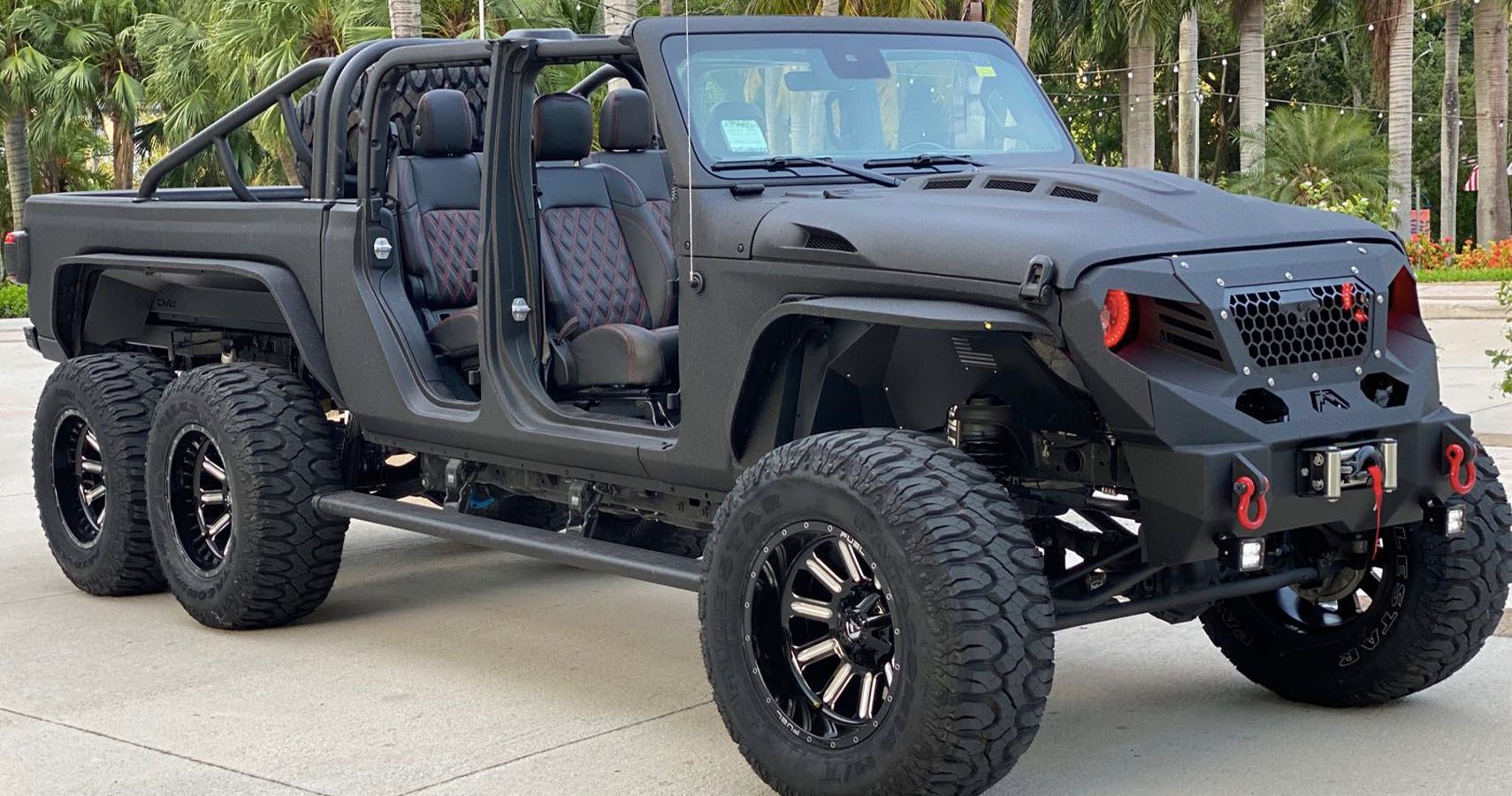 SoFlo Jeeps Unveils Hardcore Gladiator 6x6 Package