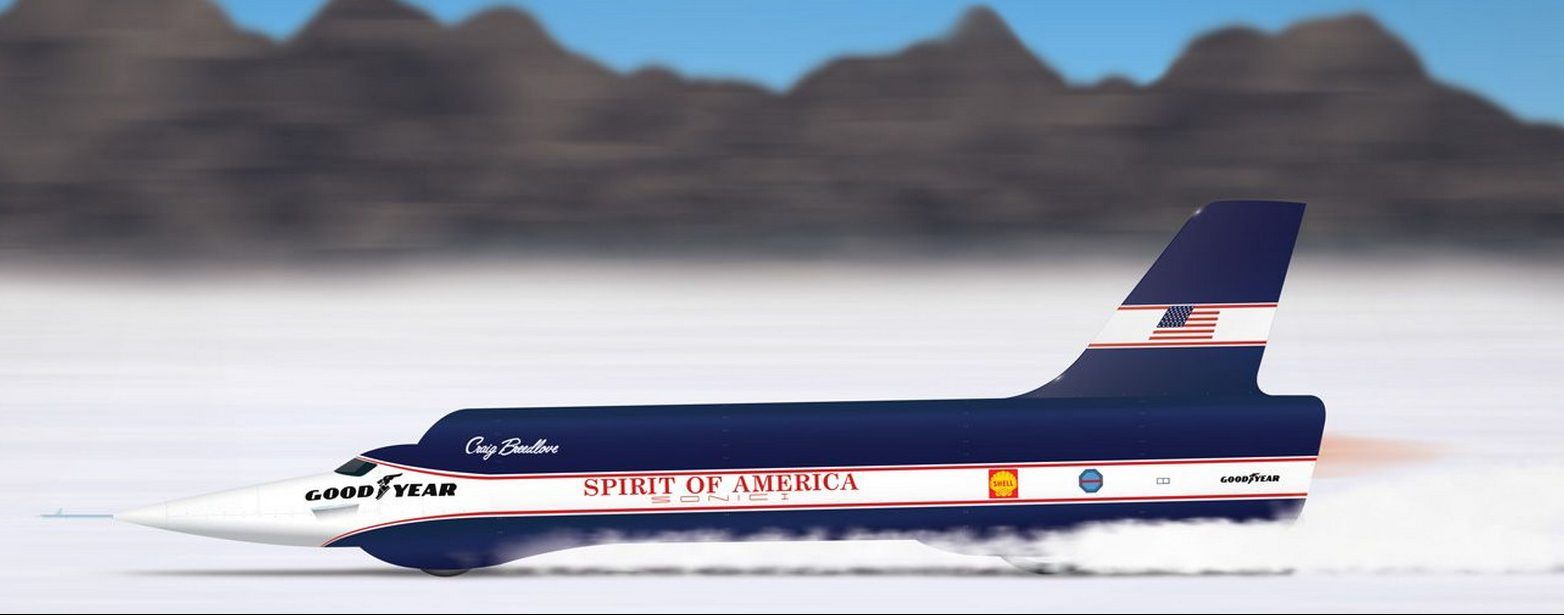 These Are The 10 Fastest Land Speed Record Cars Ever