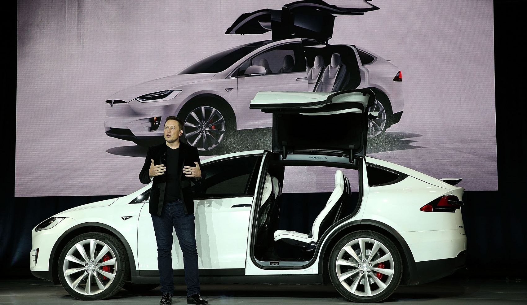 Tesla Model X Elon Musk Showcase
