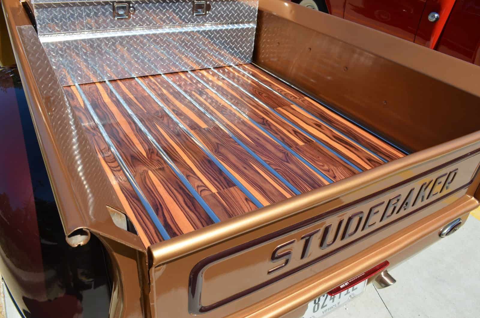 customized classic truck bed