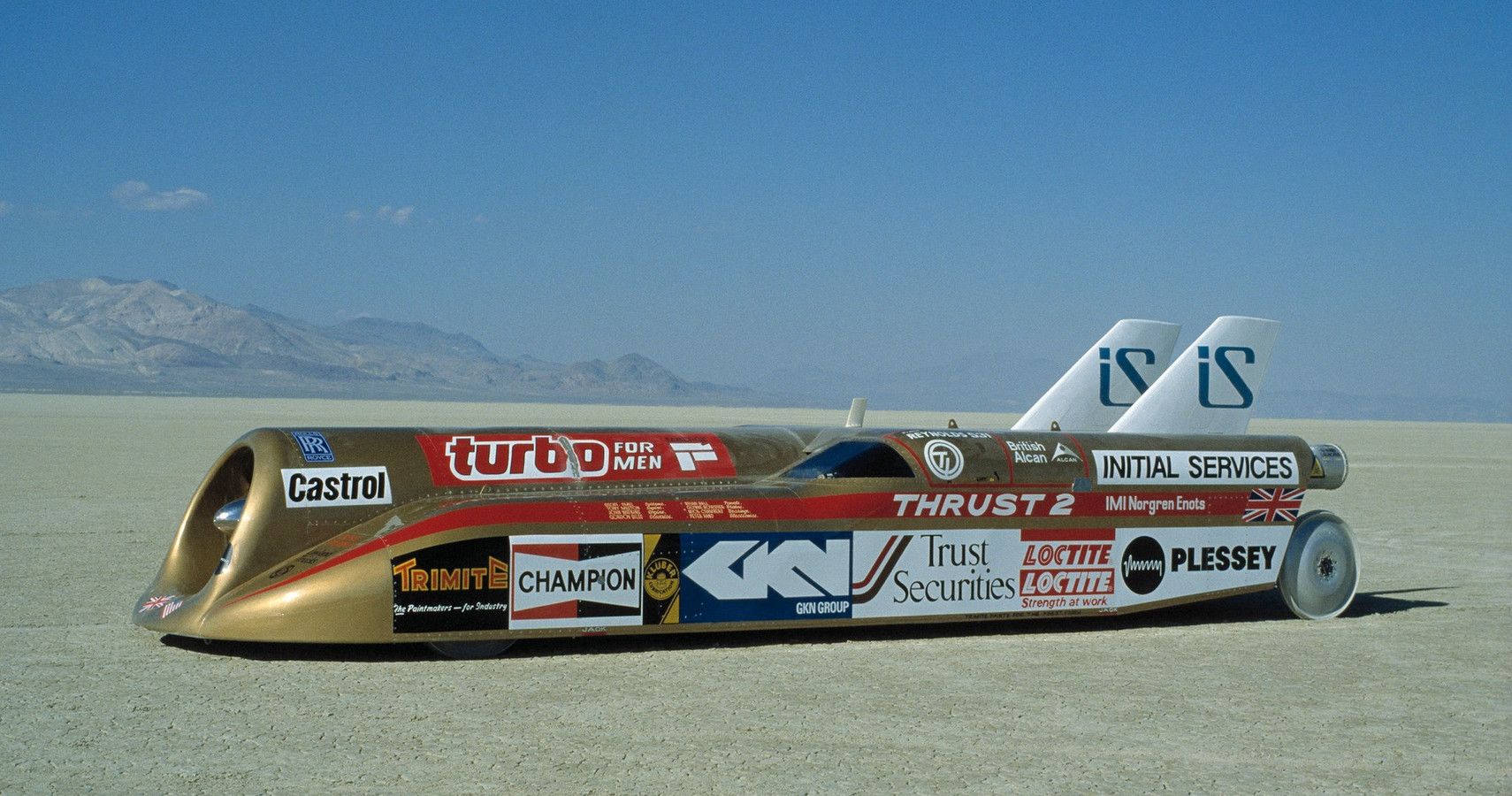 These Are The 10 Fastest Land Speed Record Cars Ever