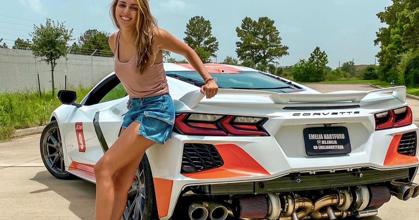 YouTuber Blows Up Her Twin-Turbo C8 Corvette