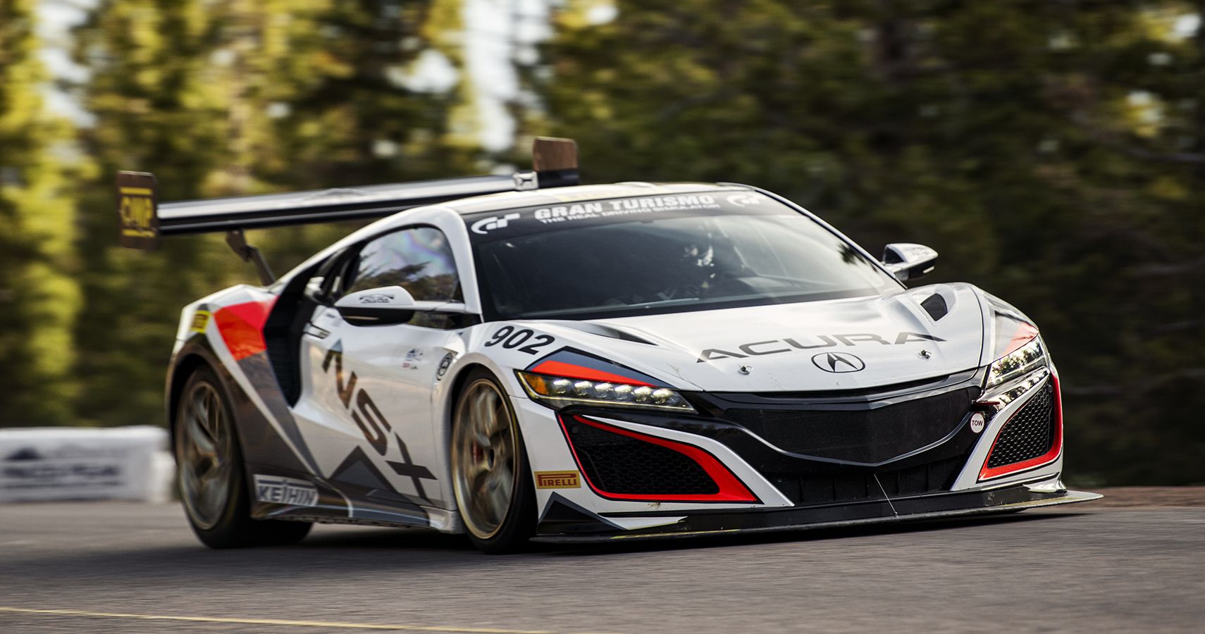 Acura Time Attack NSX Returns to Pikes Peak