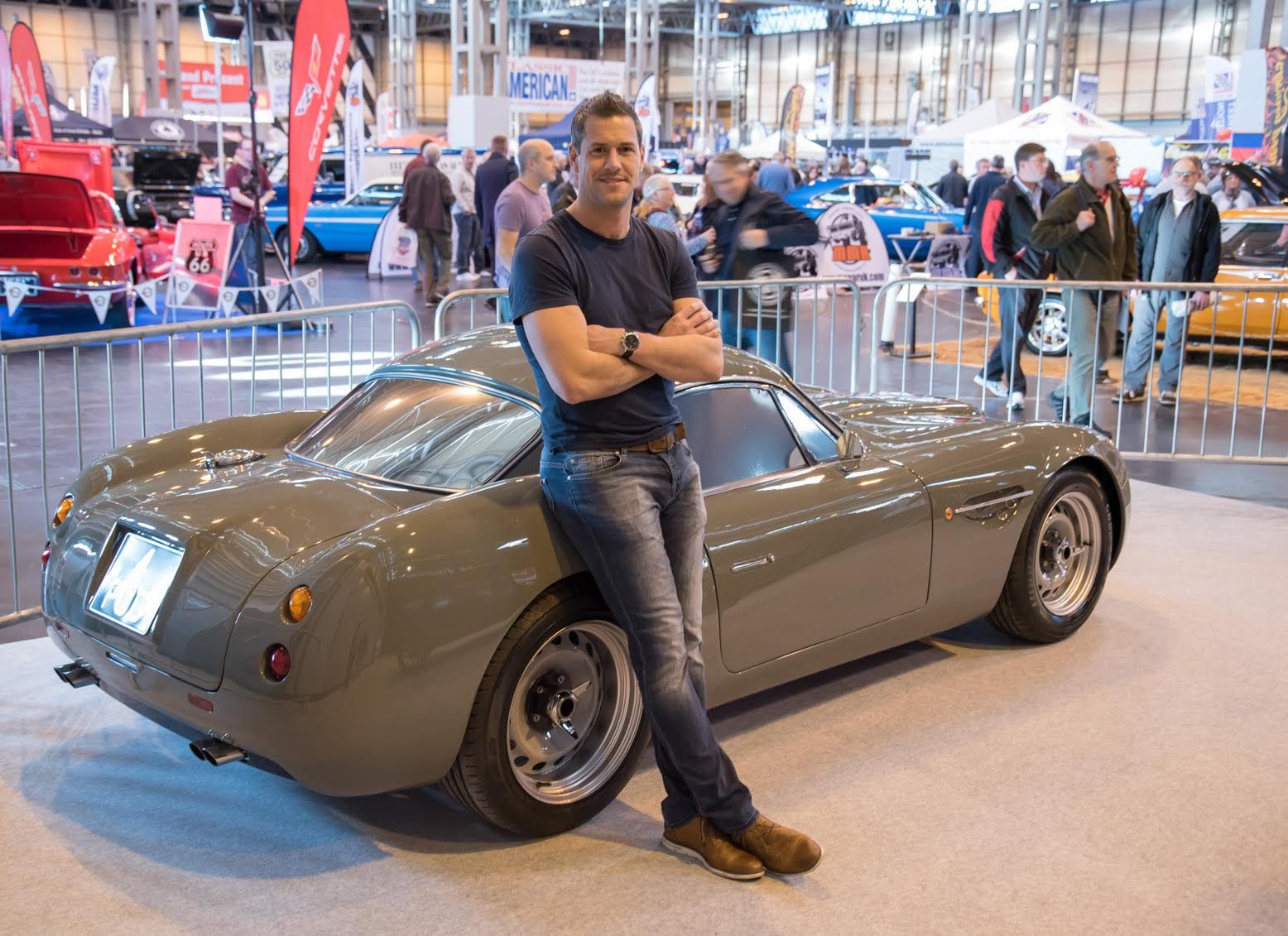 Ant Anstead at car show