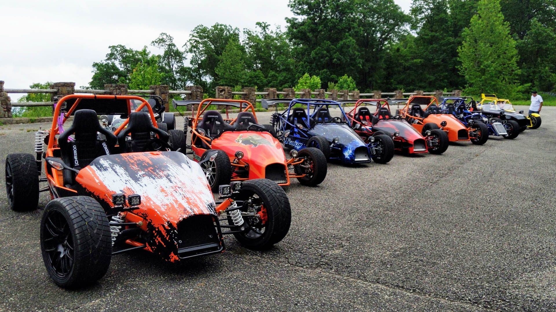 df goblin kit car line-up in various configuration