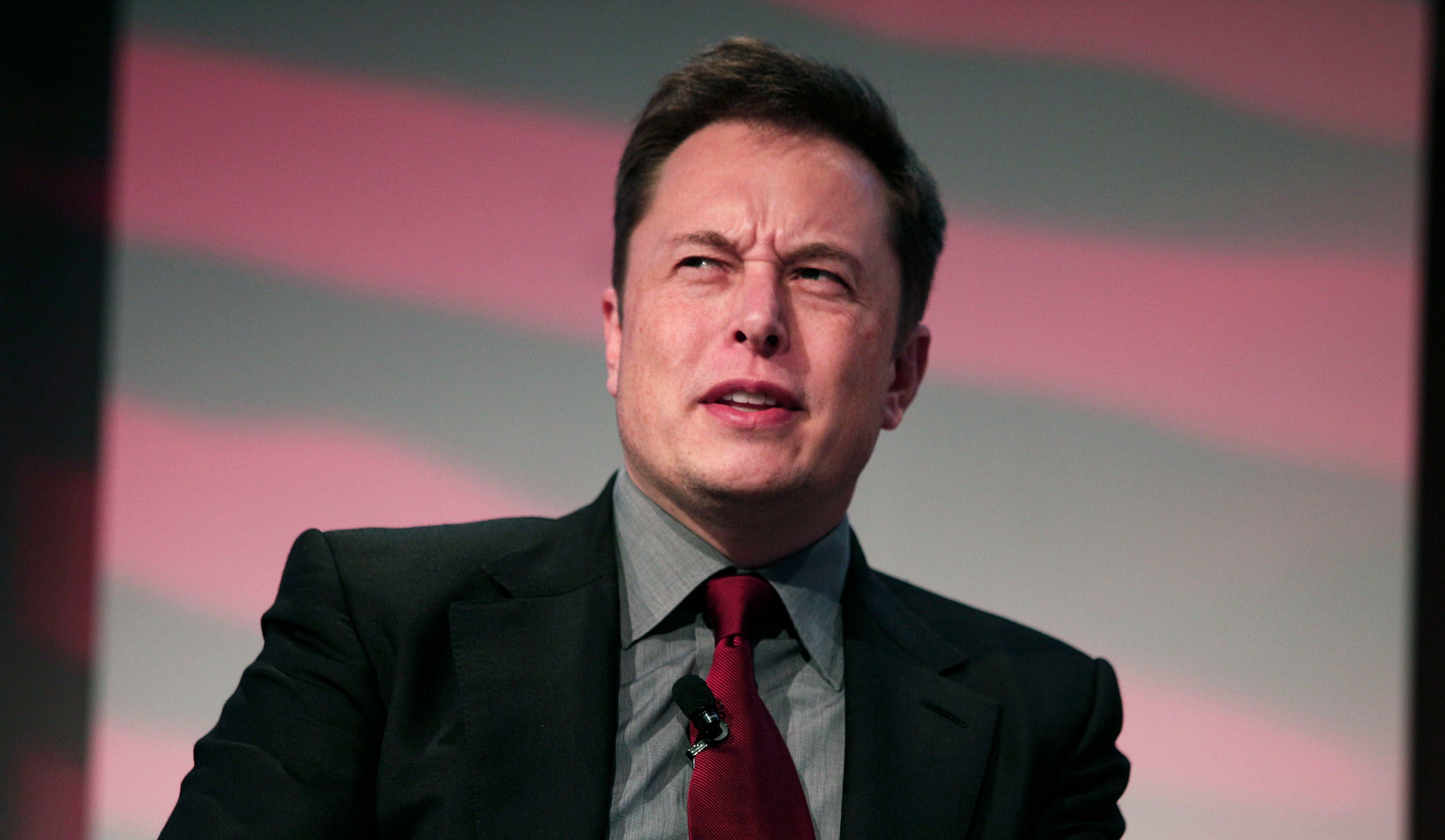Elon Musk angry