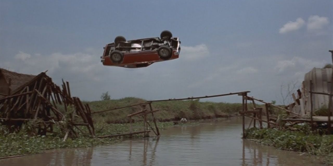 AMC Hornet stunt seen in The Man With The Golden Gun (1974)