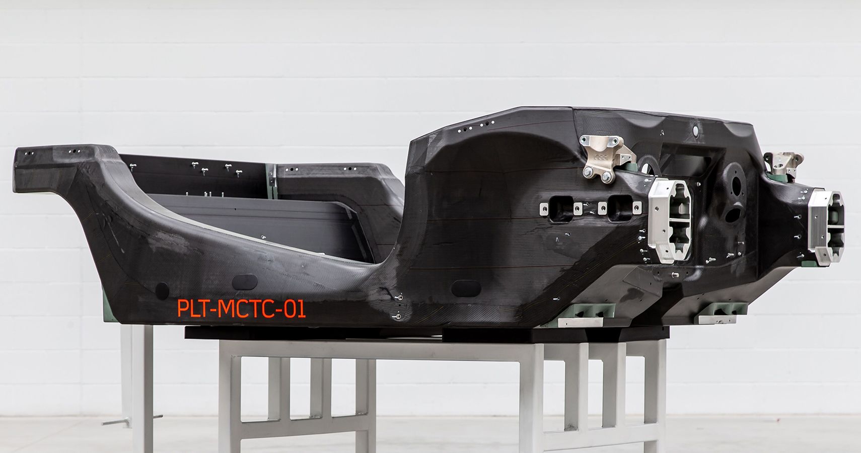 McLaren prototype carbon fiber chassis