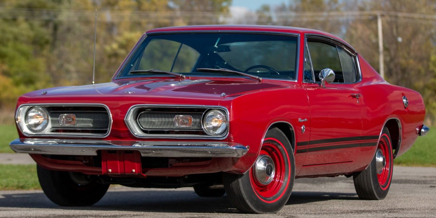 1968 Plymouth Barracuda Formula S in Red