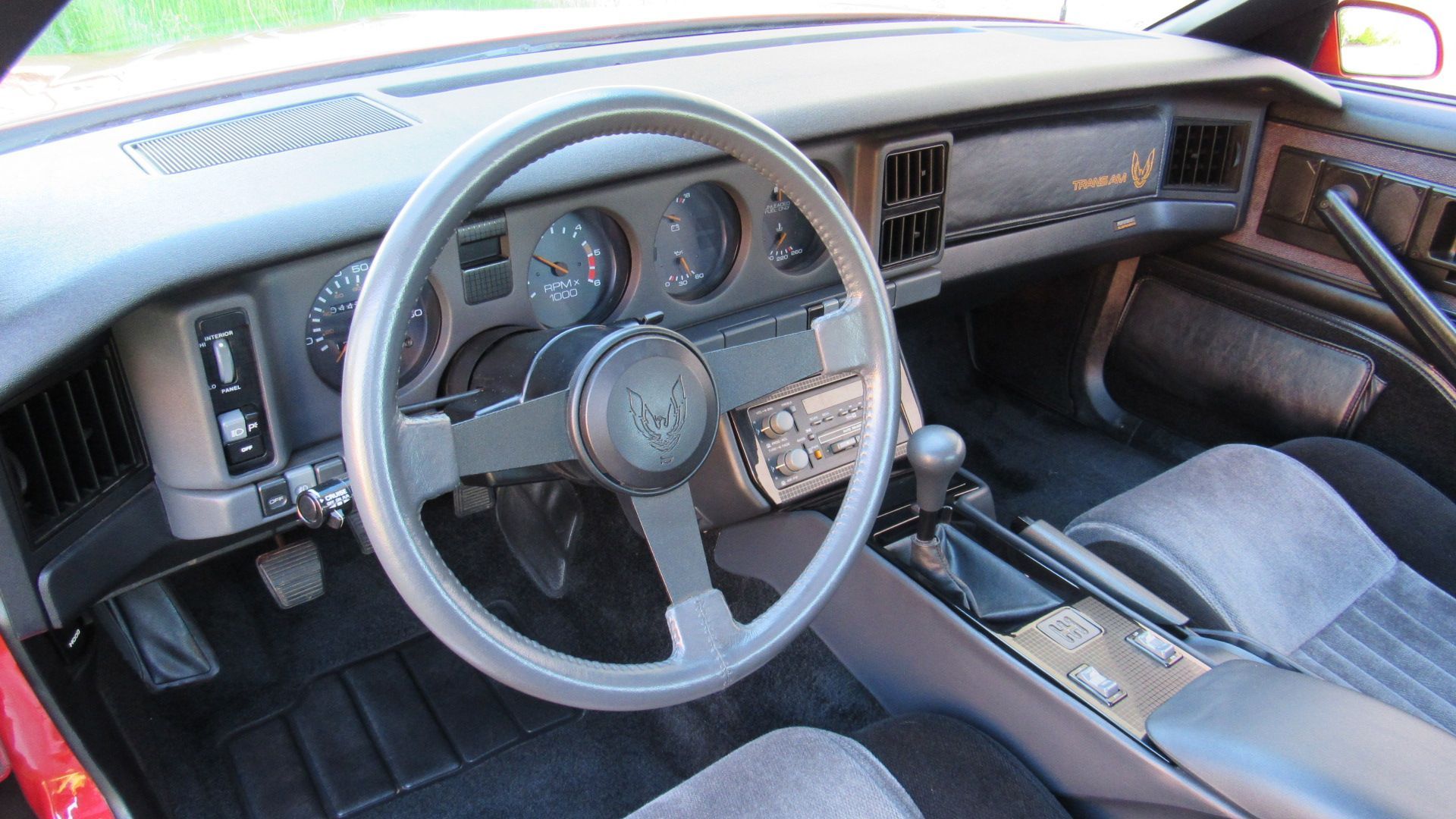 1985 Pontiac Firebird Interior
