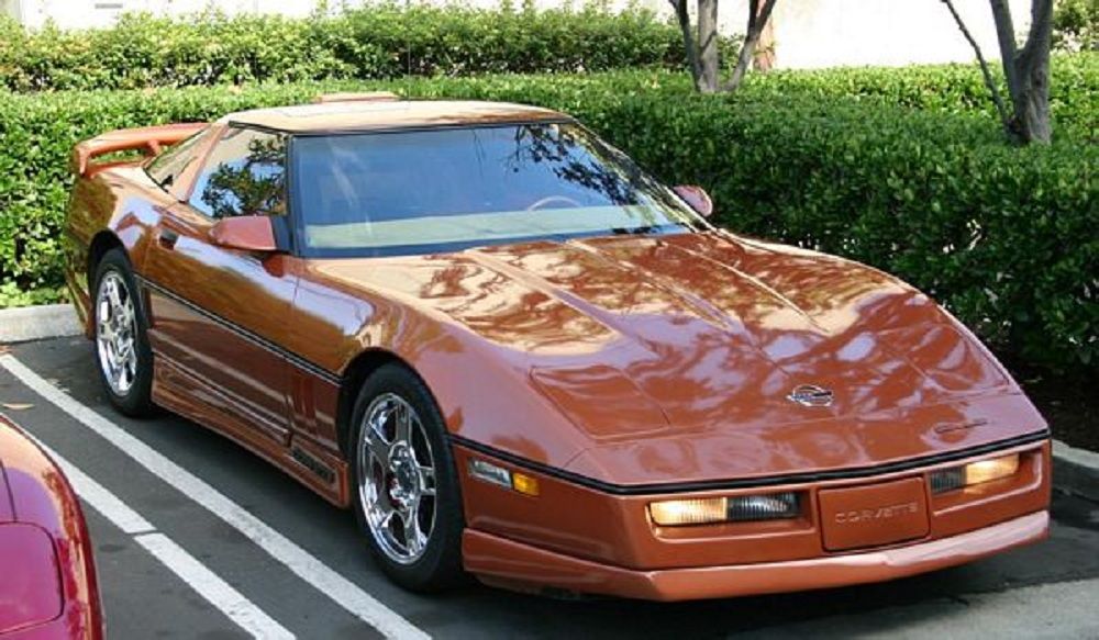 1986 Chevrolet Corvette in “Copper Metallic” - front