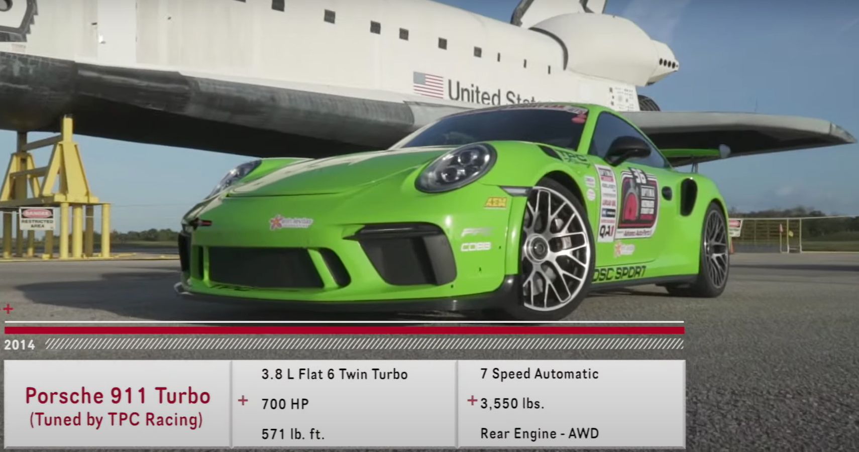 TPC Racing 2014 Porsche 911 Turbo specs