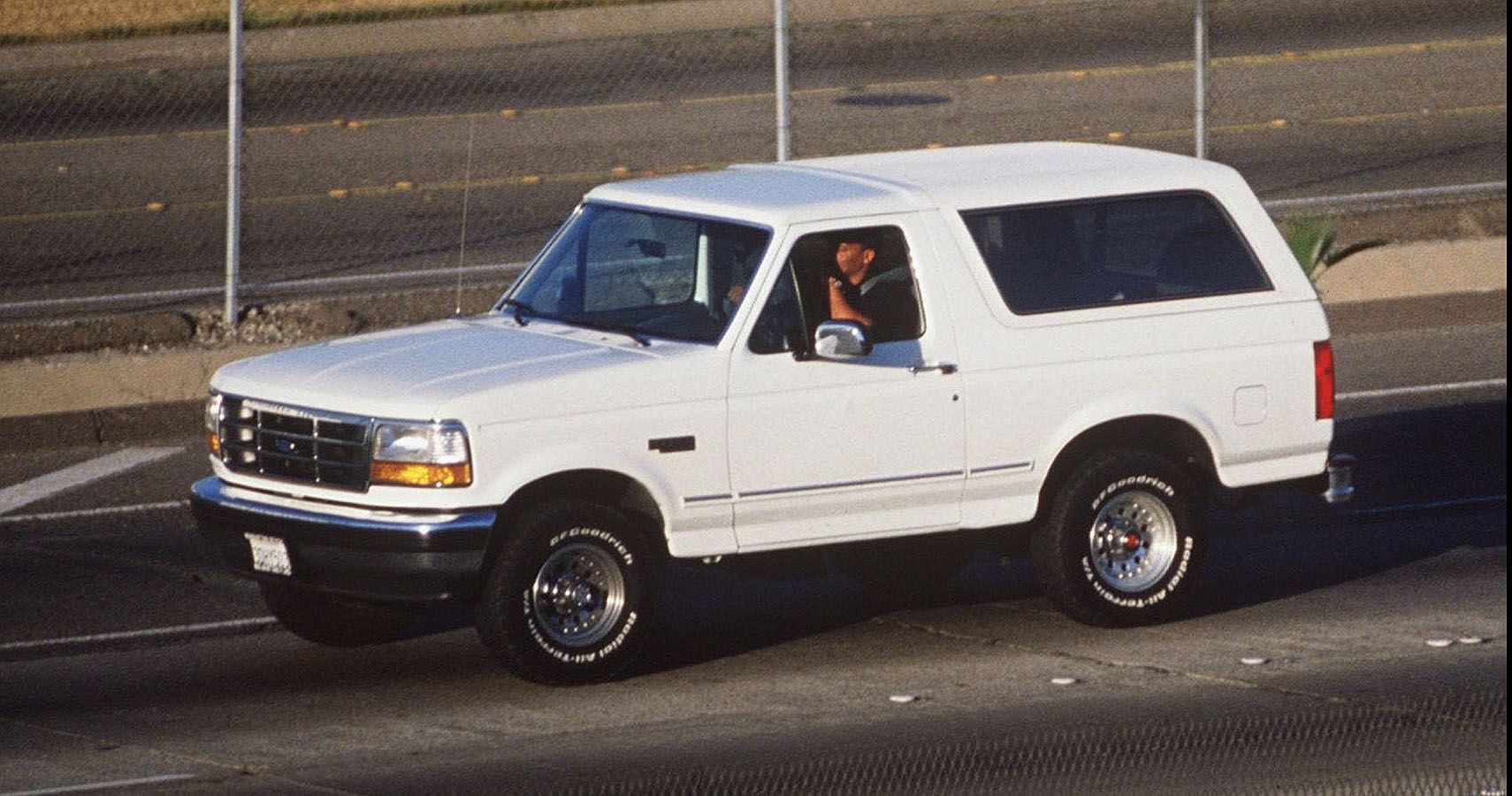 O J Simpson's White Bronco