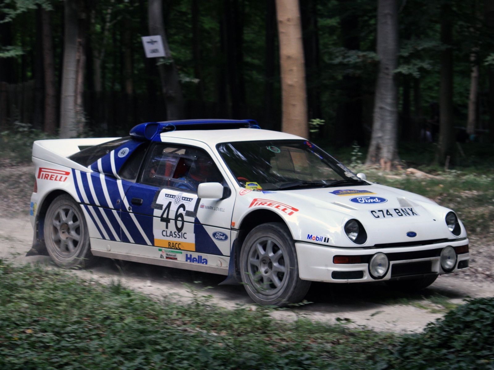 Ford RS200 rally group B