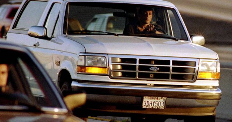 10 Things You Didn T Know About Oj S White Ford Bronco 10 Things You Didn T Know About Oj S White Ford Bronco