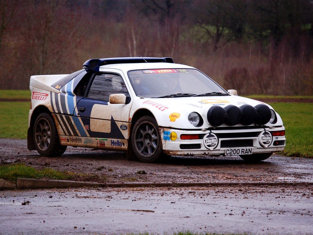 Ford RS200 group b rally car