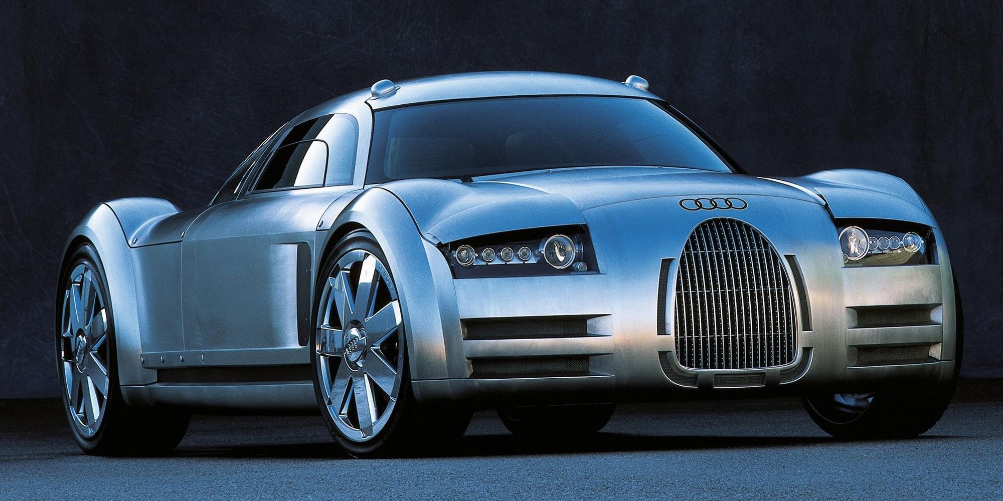 The front of the Audi Rosemeyer concept