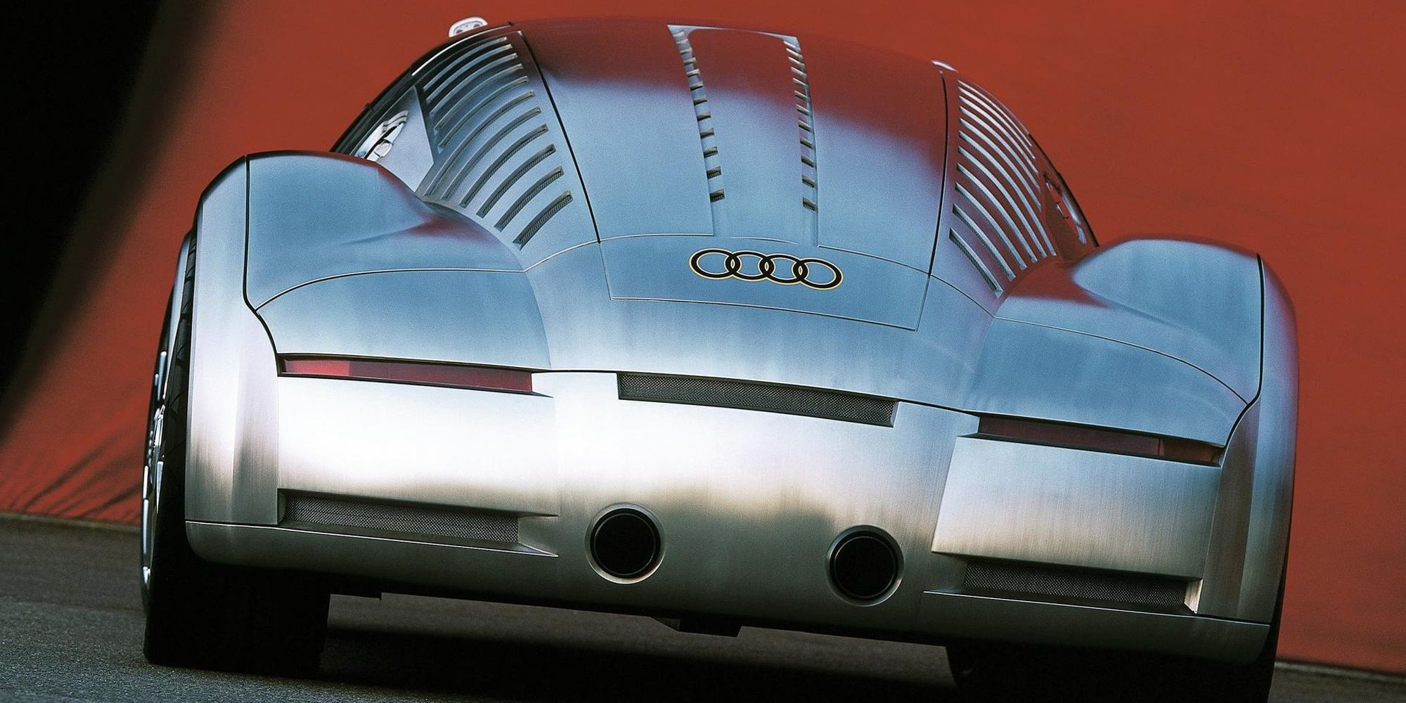 The front of the Audi Rosemeyer concept