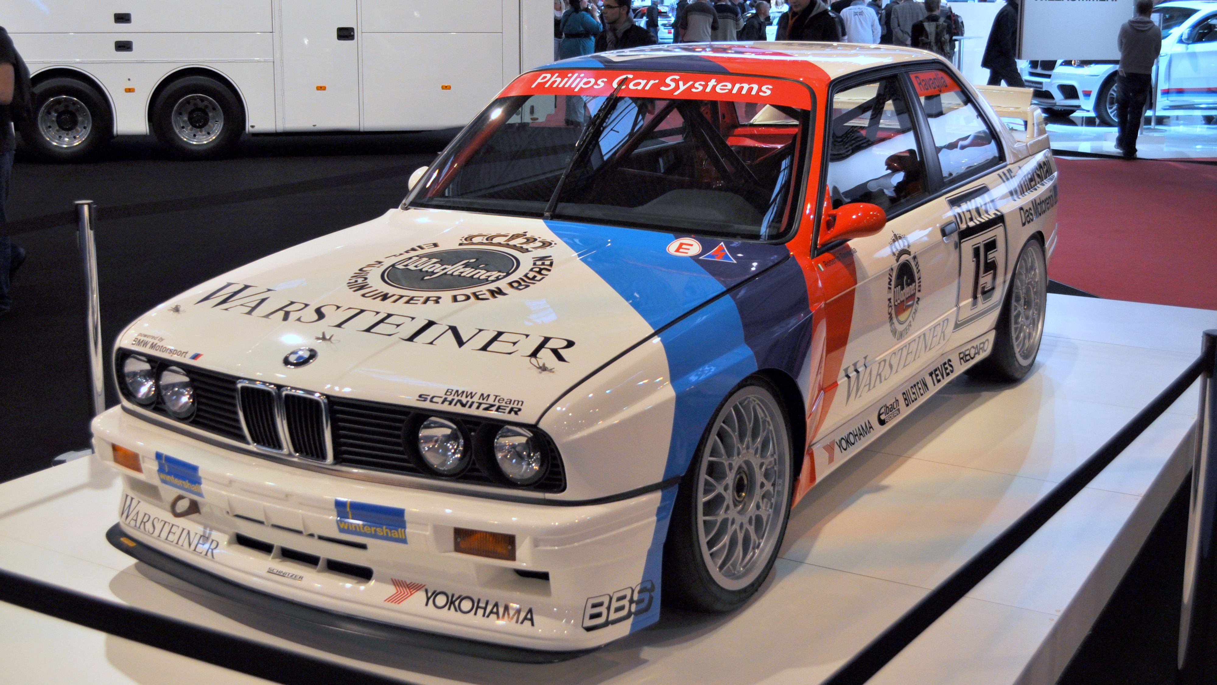 BMW-E30-M3 at a motor show