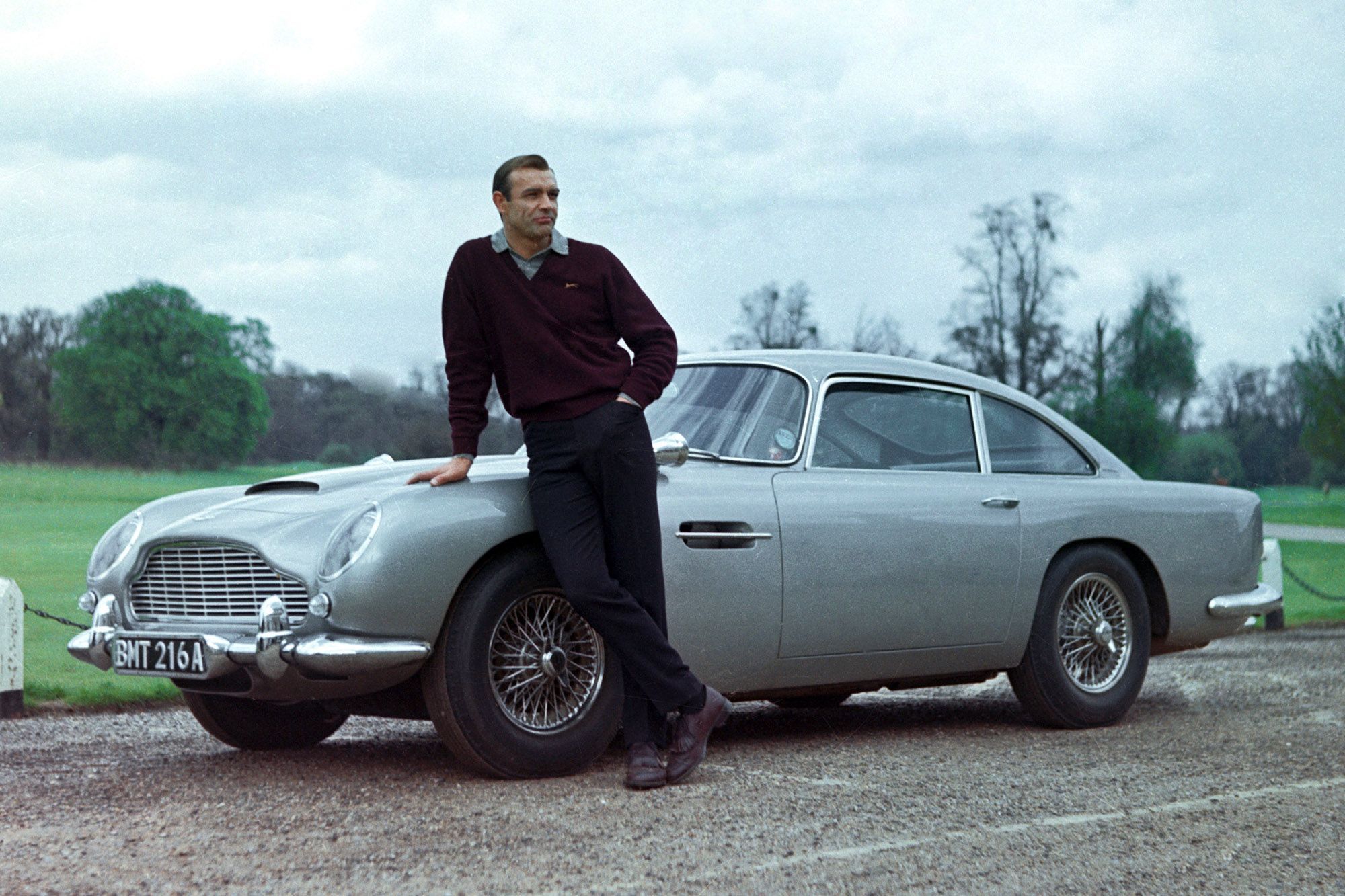 James Bond's Aston Martin DB5 from Goldfinger