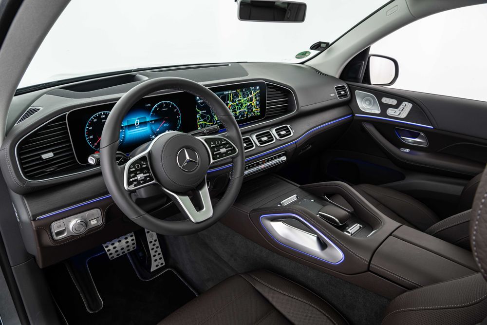 Brabus Enhanced Mercedes GLE 350de Hybrid SUV interior