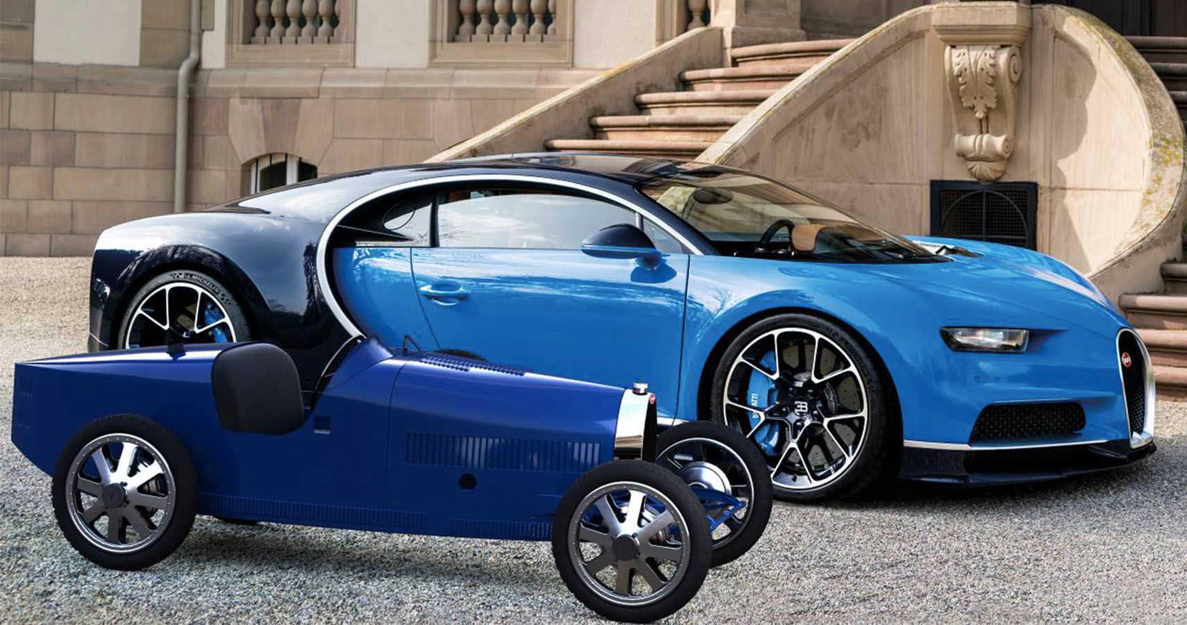 Bugatti Chiron And Baby II