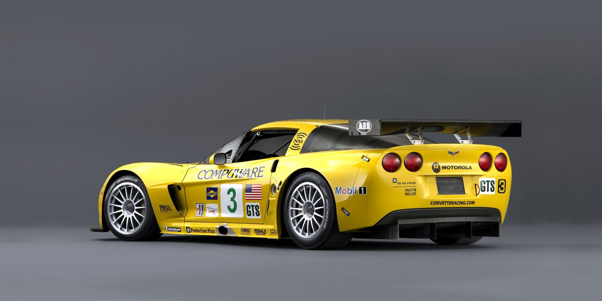 The rear of the C6.R