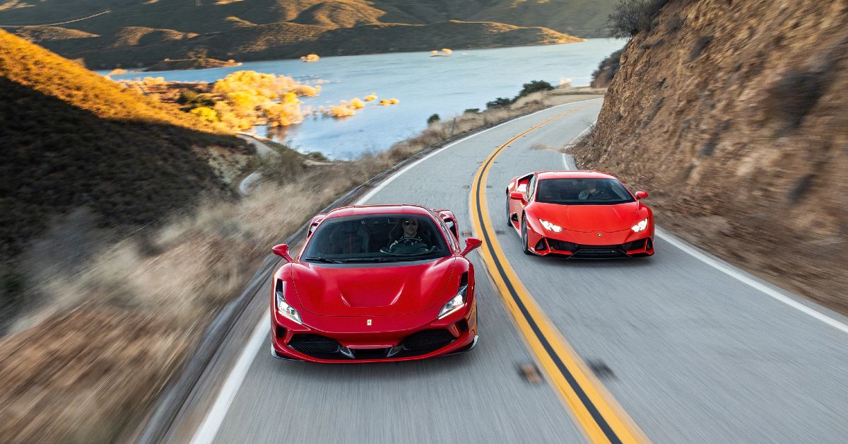 Ferrari F8 vs Lamborghini Huracan