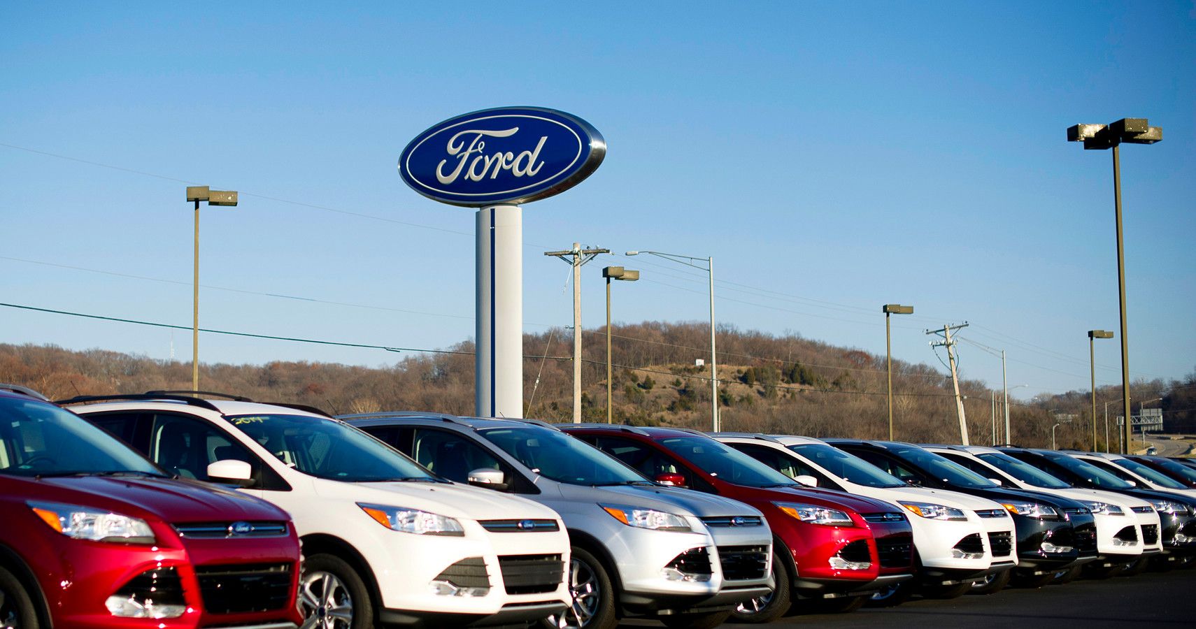 Ford Showroom and Car Lot
