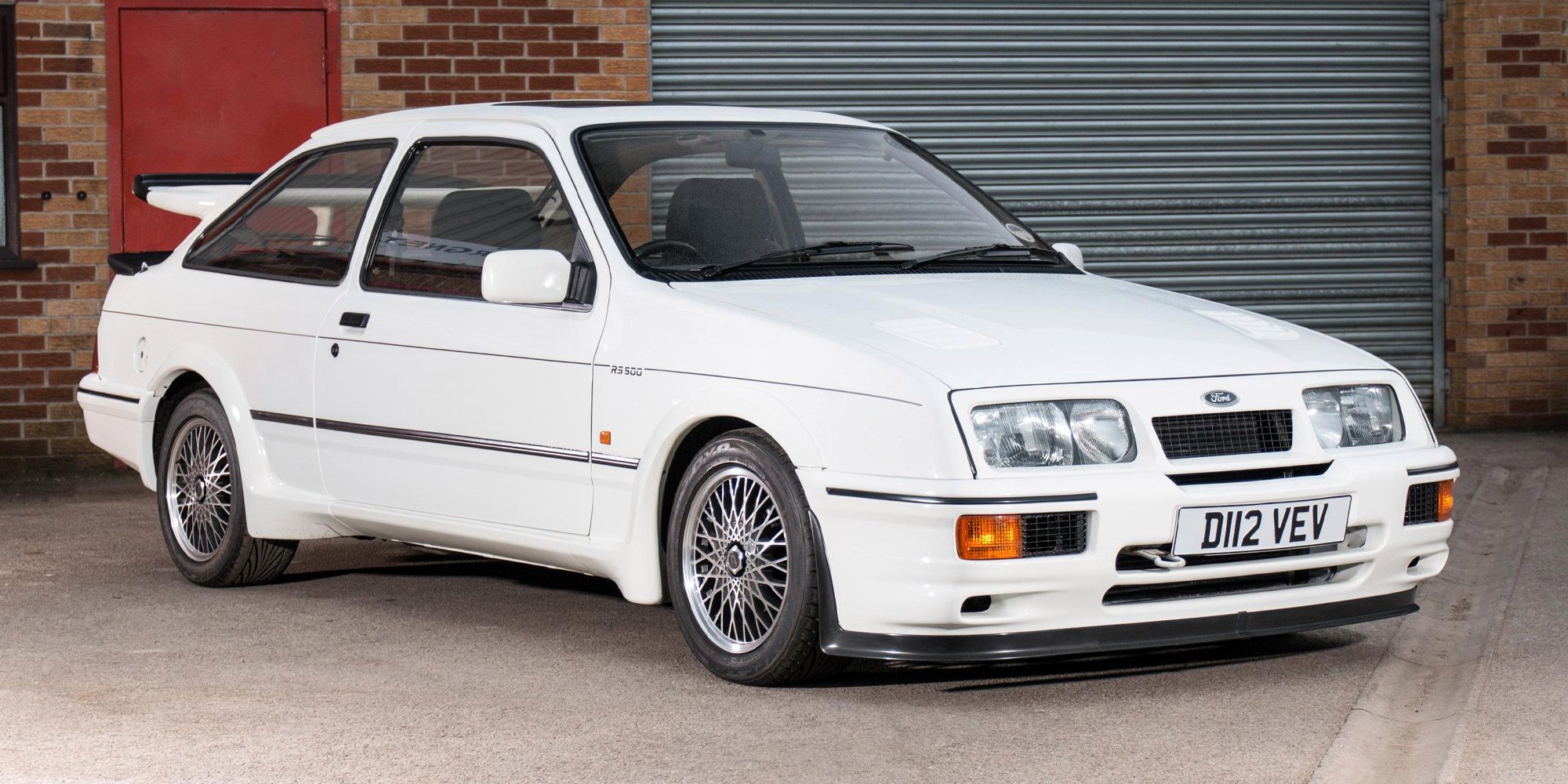 The front of the Sierra Cosworth