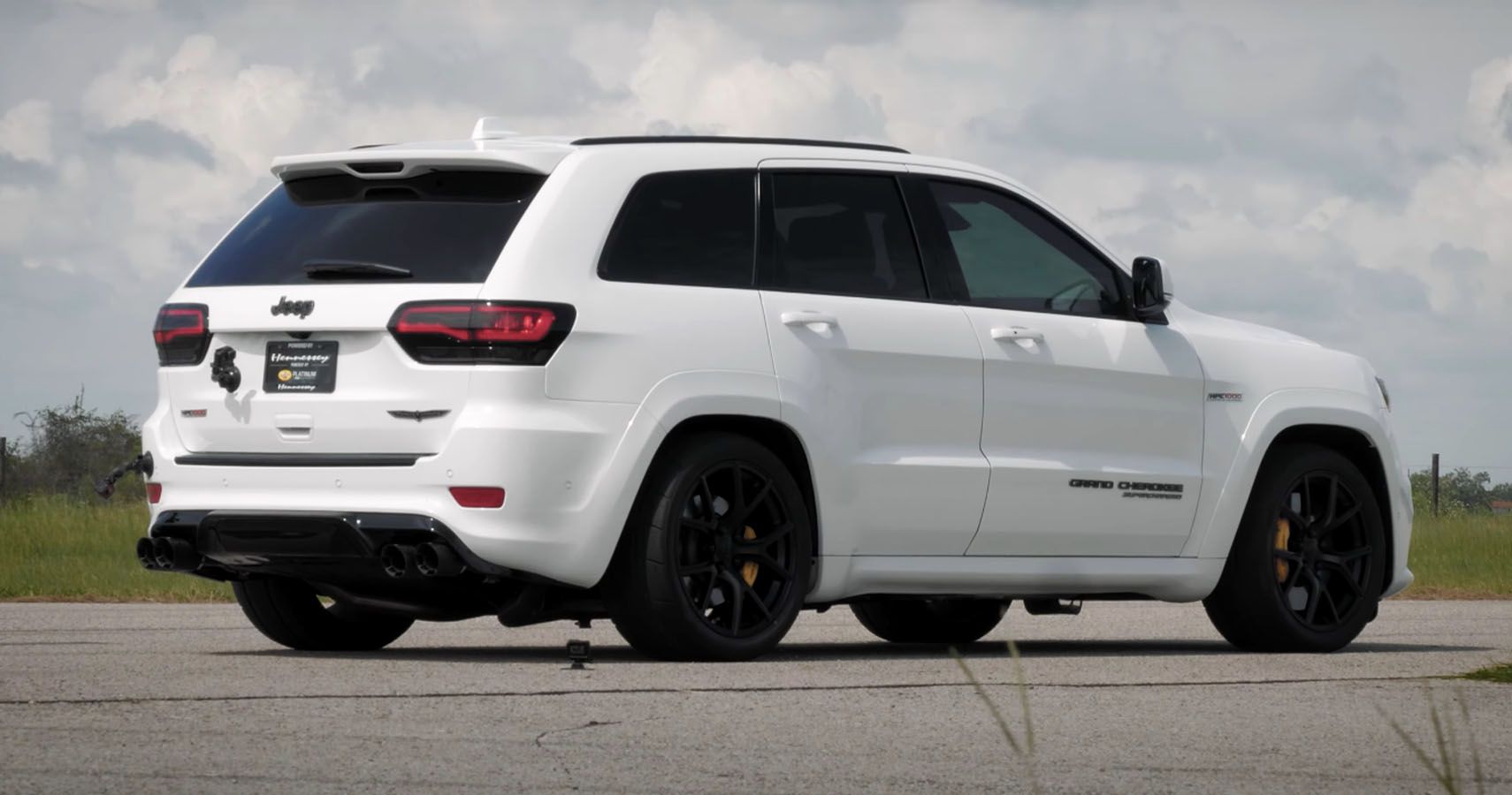 Hennessey Tests Their Upgraded 1000HP Jeep Trackhawk