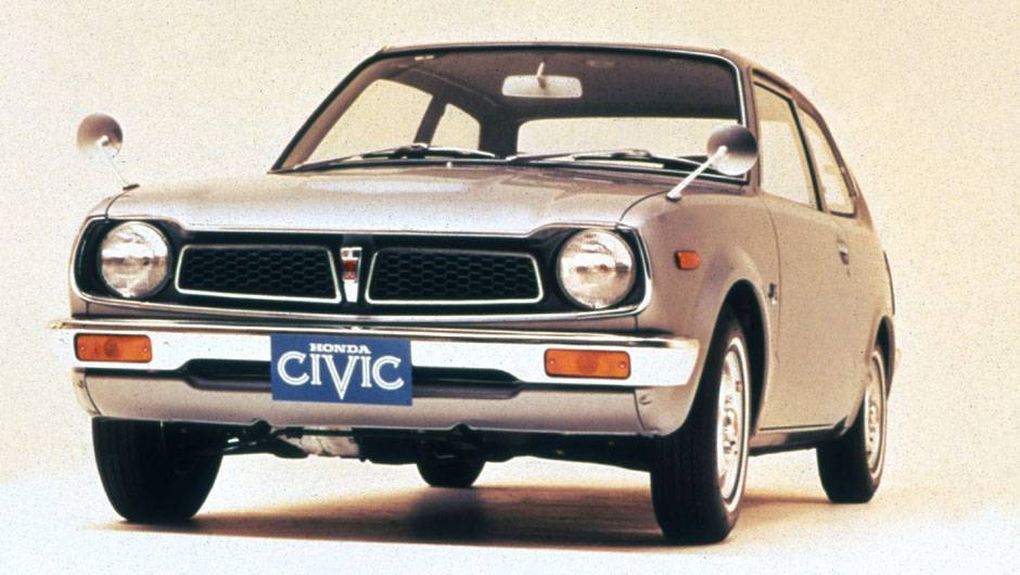 A classic photo of the Honda Civic