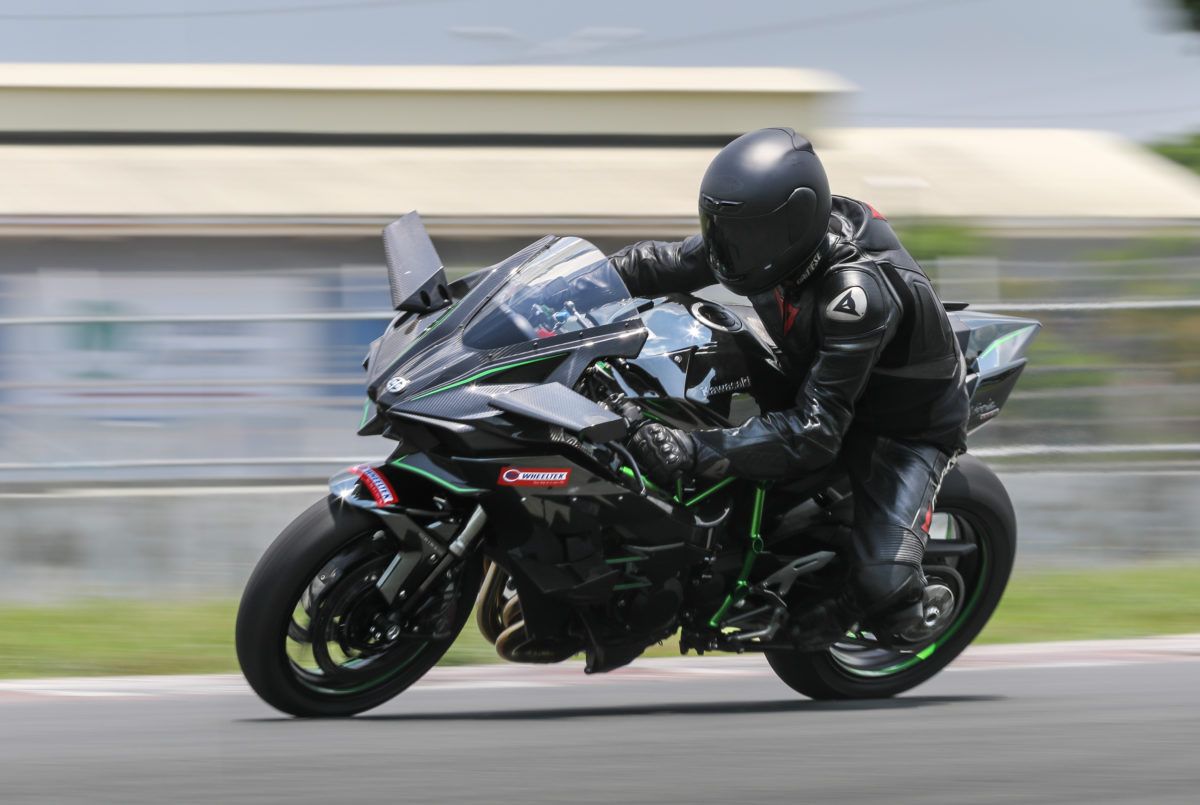 Supercharged Ninja H2R is a track only beast